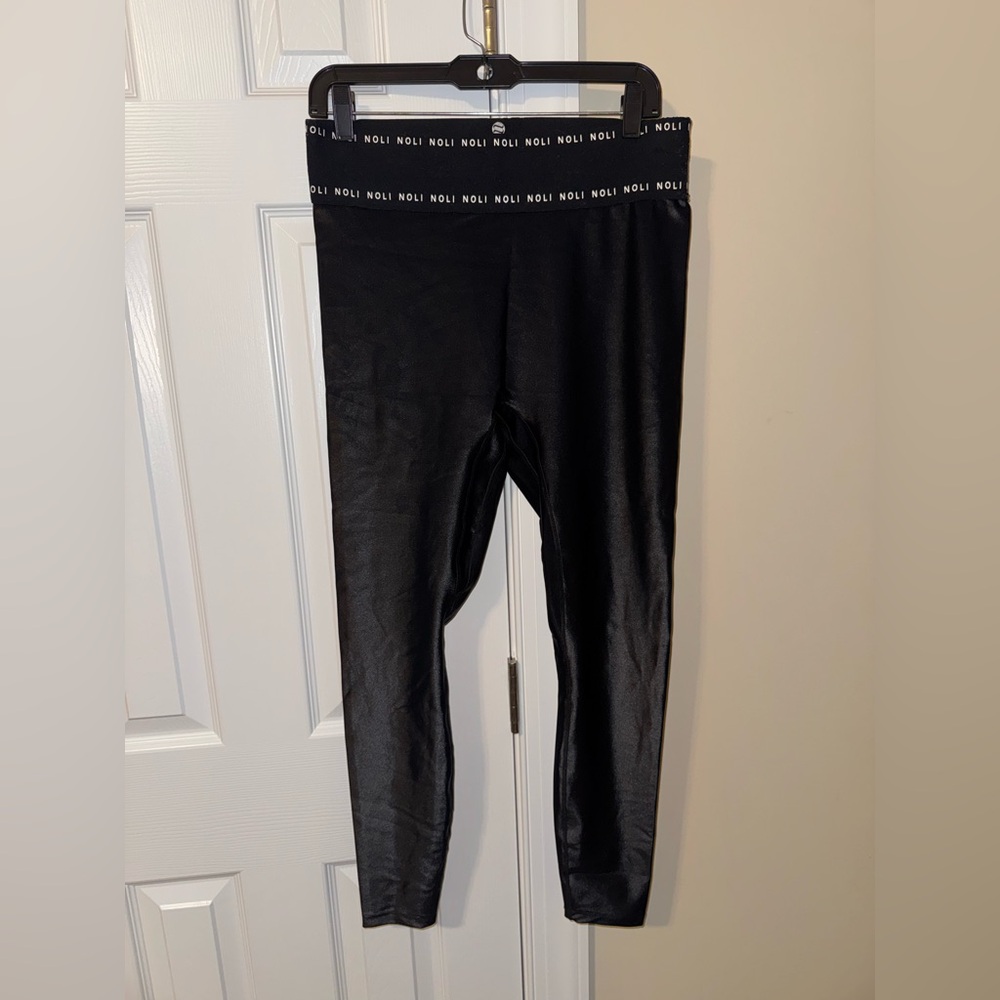 Noli black gloss Leggings